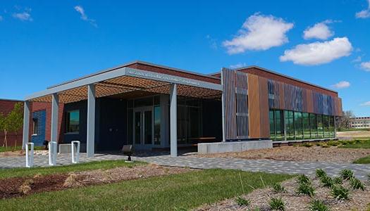 Exterior of Plambeck Early Childhood Education Center